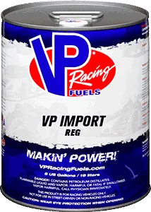 VP Racing Import REG Race Fuel – 5 Gal.