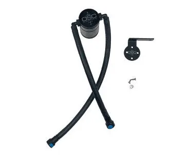 J&L Oil Separator 3.0 Driver Side, Black Anodized(2019-2022 Chevy Silverado/ GMC Sierra 1500 5.3L/6.2L; 2021-2022 Chevy Tahoe, Suburban, & GMC Yukon/Yukon XL 5.3L/6.2L)