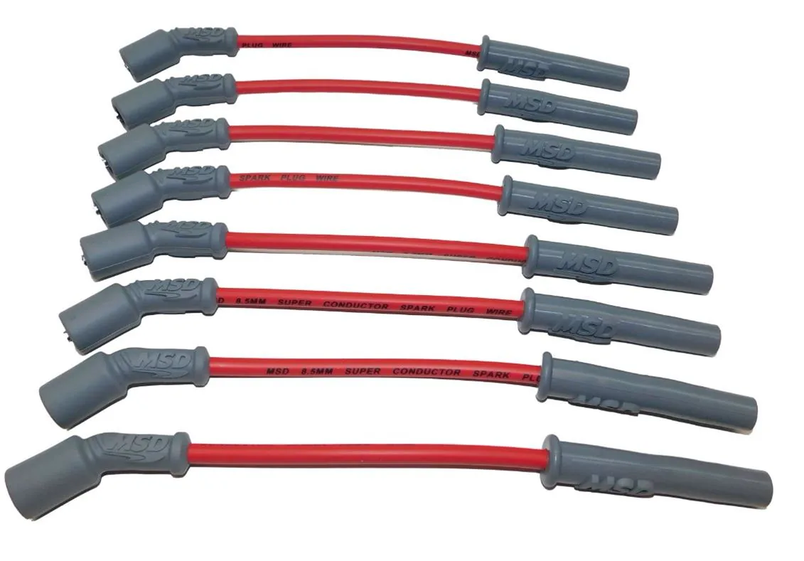 MSD Spark Plug Wire LS Red