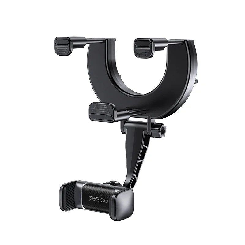 Universal Car RearView Mirror Phone Holder Mirror Bracket